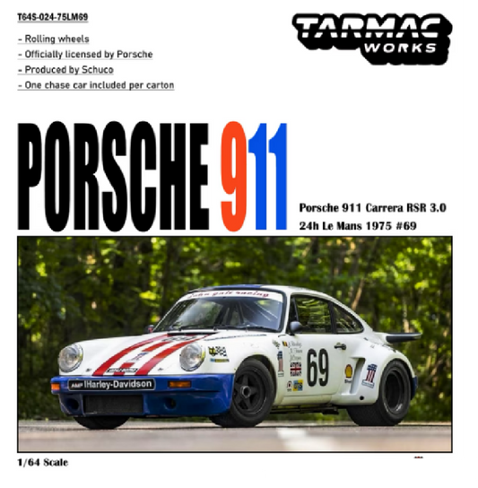 (Pre-Order)TW 1/64 Porsche 911 Carrera RSR 3.0 75 Le Mans