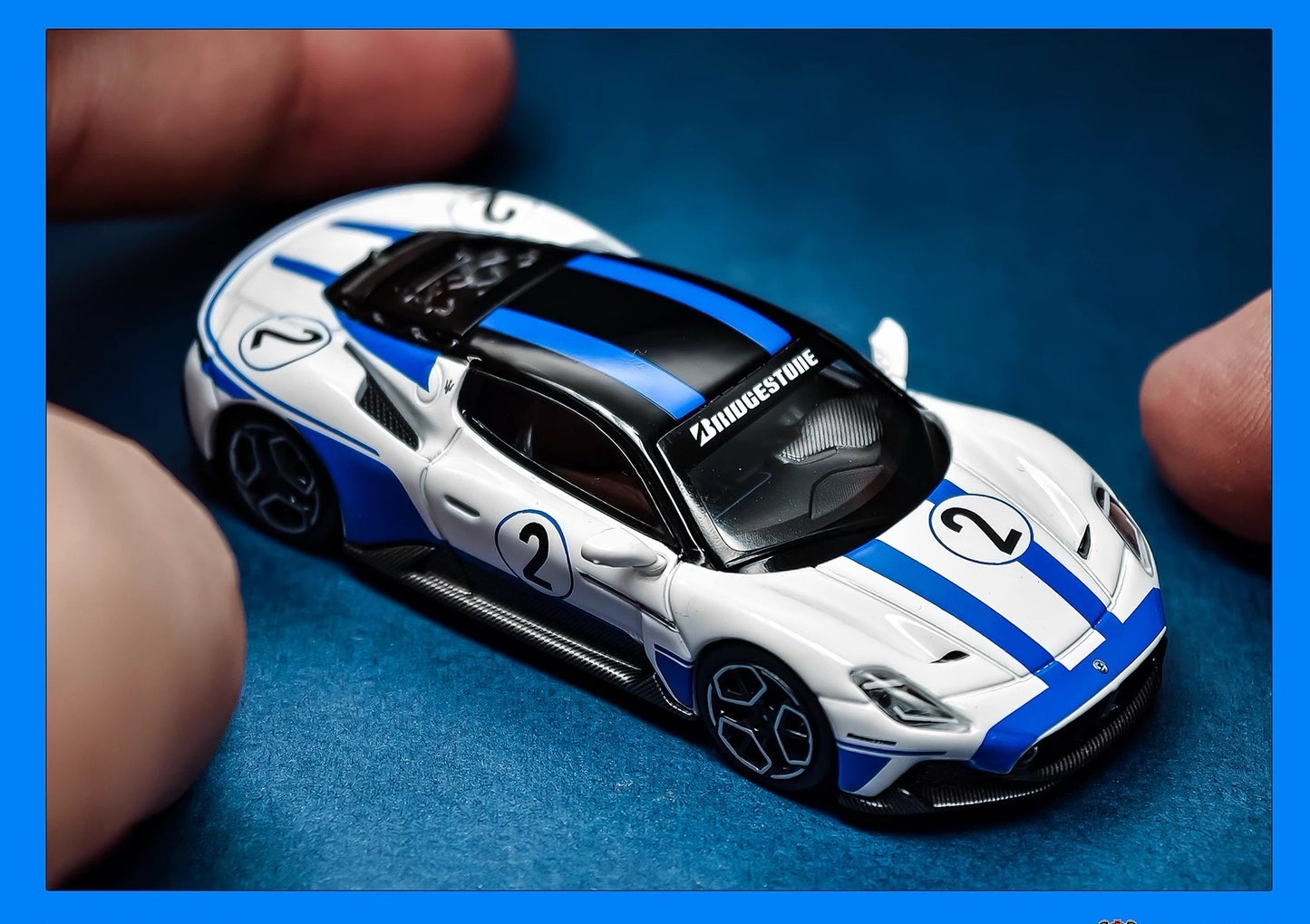 BBR 1/64 Maserati MC20 No.2 Car Diecast Model