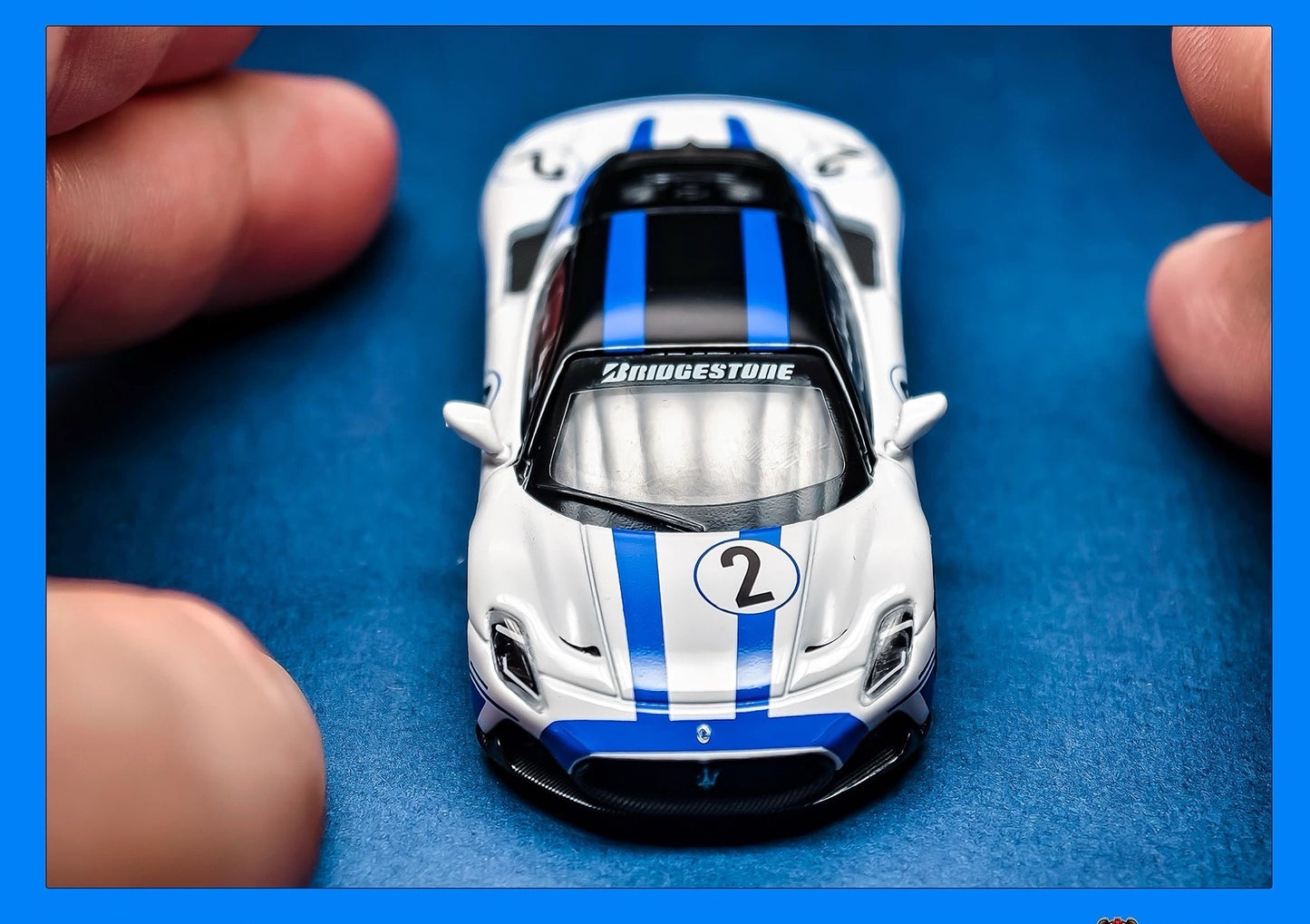 BBR 1/64 Maserati MC20 No.2 Car Diecast Model