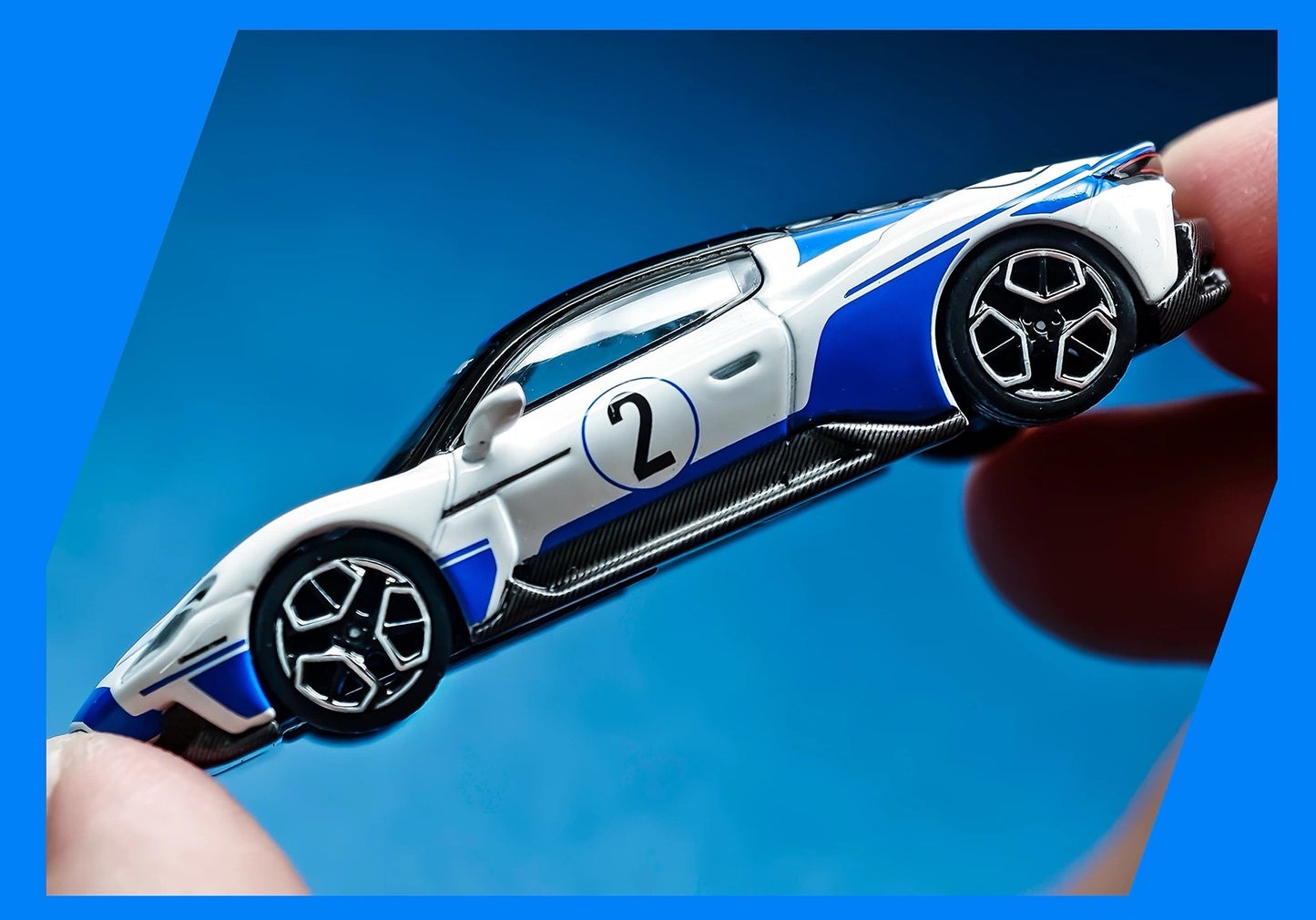 BBR 1/64 Maserati MC20 No.2 Car Diecast Model