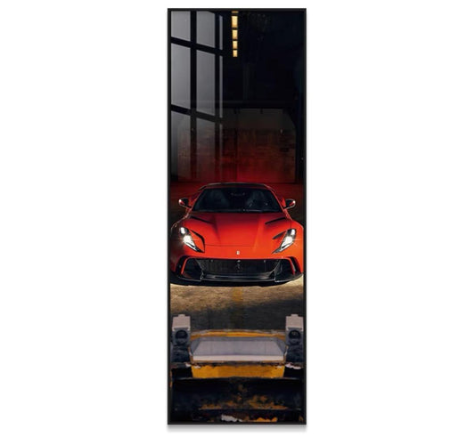 Ferrari Crystal Porcelain Hanging Painting