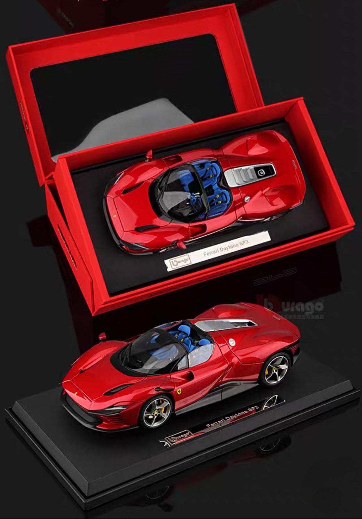 Bburago 1/18 Ferrari SP3 Daytona Diecast Model Car