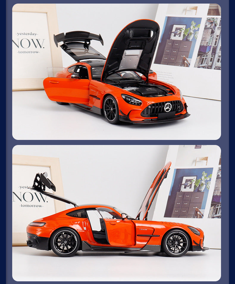 MINICHAMPS 1/18 AMG GT Black Series Modèle de voiture