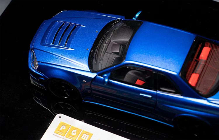 Nissan GT-R R34 Z TUNE a escala 1/43 de PGM