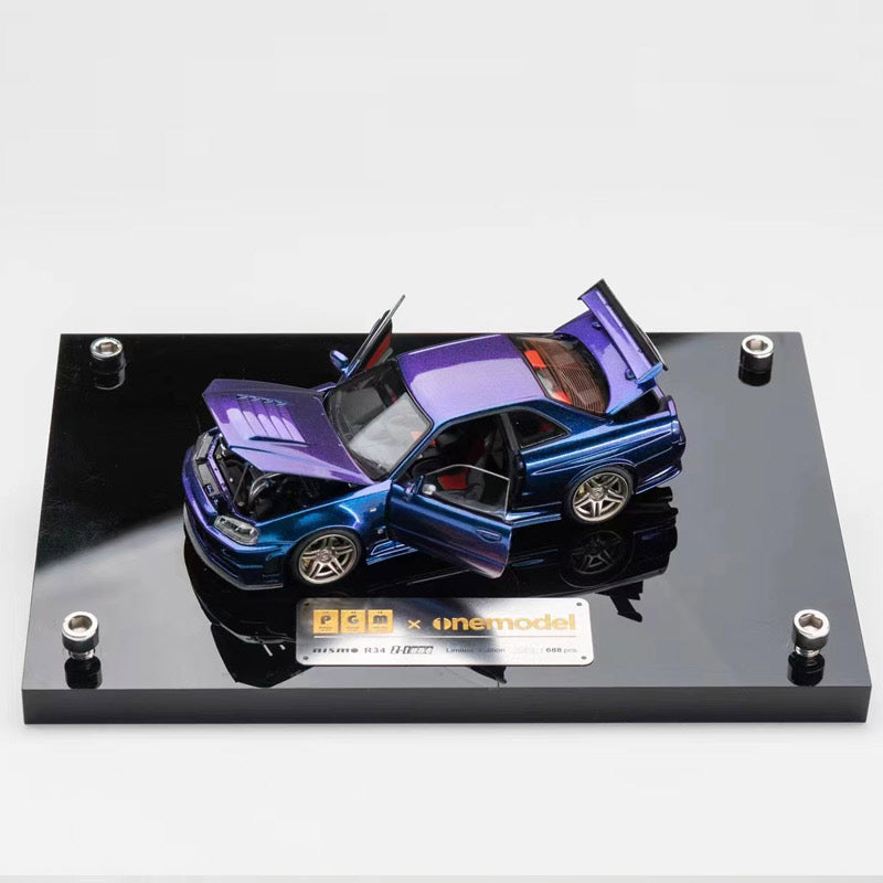 Nissan GT-R R34 Z TUNE a escala 1/43 de PGM