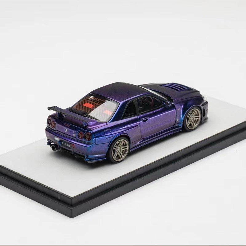 Nissan GT-R R34 Z TUNE a escala 1/43 de PGM