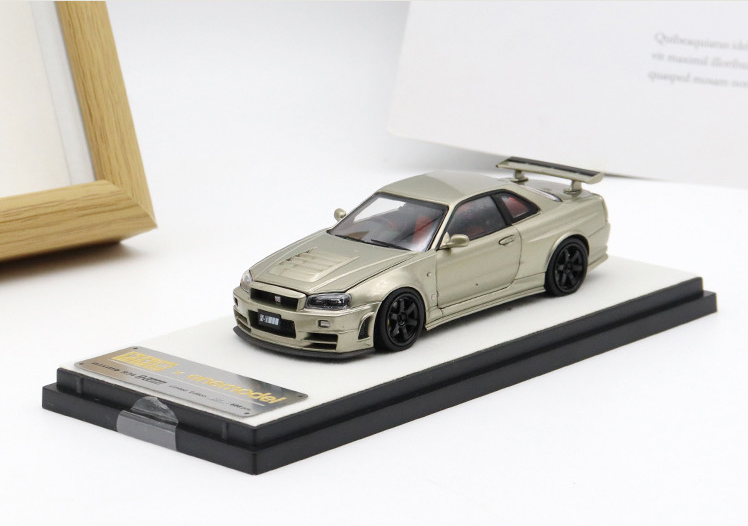 Nissan GT-R R34 Z TUNE a escala 1/43 de PGM