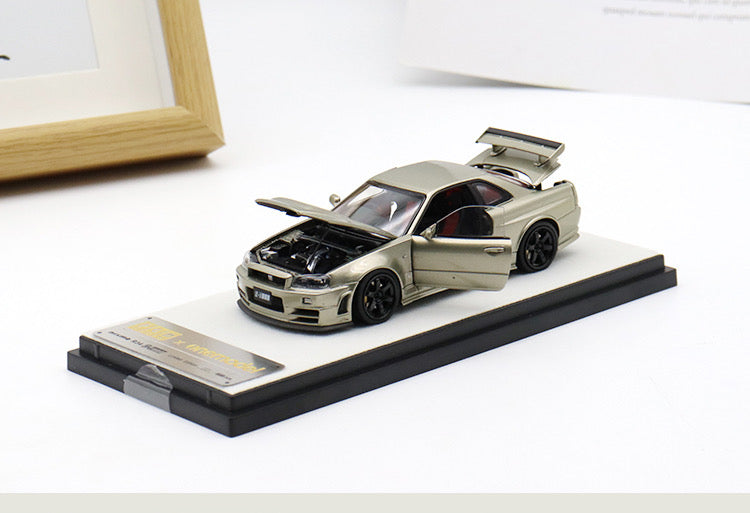 Nissan GT-R R34 Z TUNE a escala 1/43 de PGM