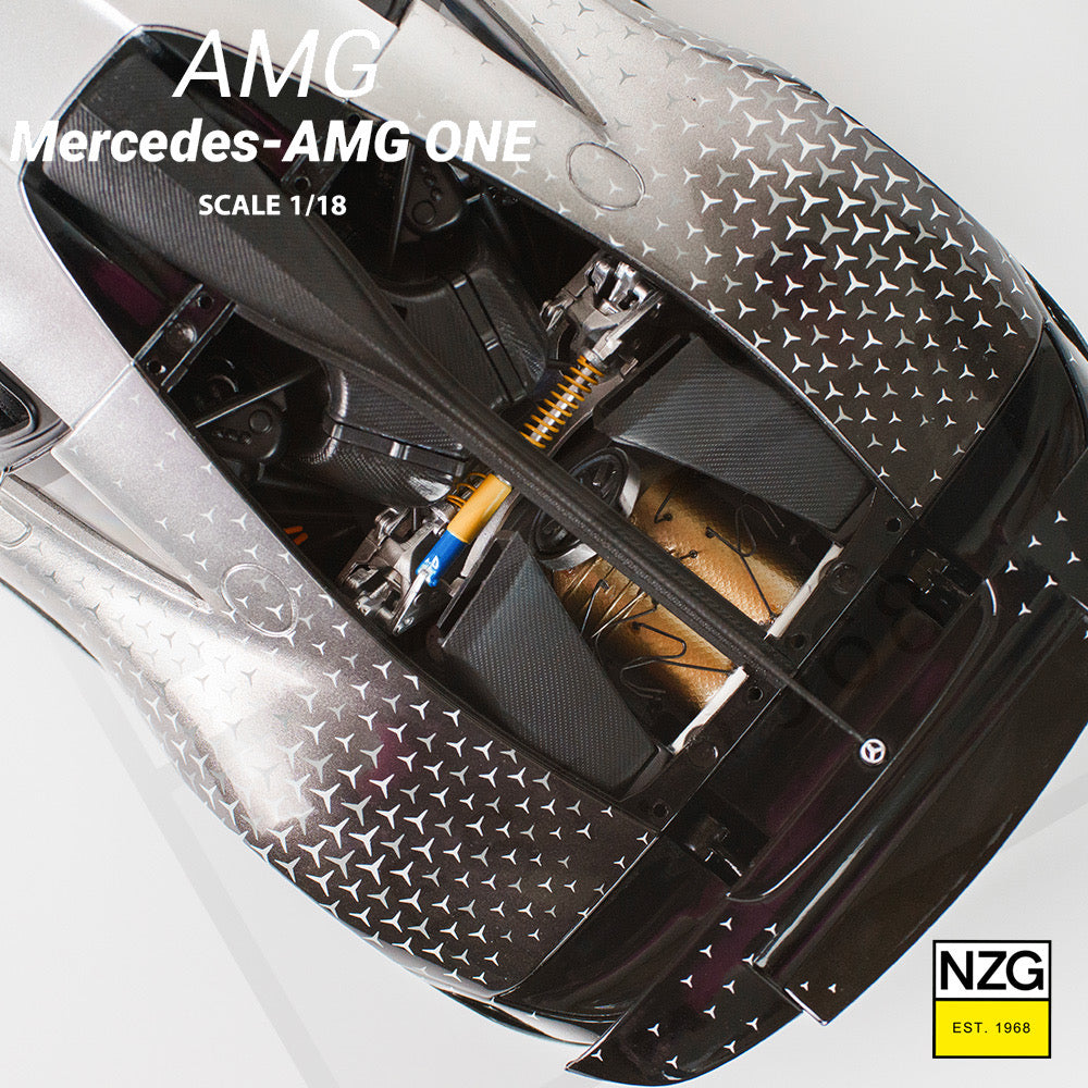 Modelo de coche Mercedes-AMG ONE NZG 1/18