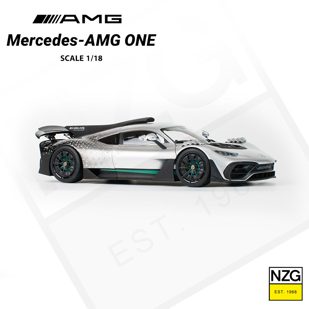 Modelo de coche Mercedes-AMG ONE NZG 1/18