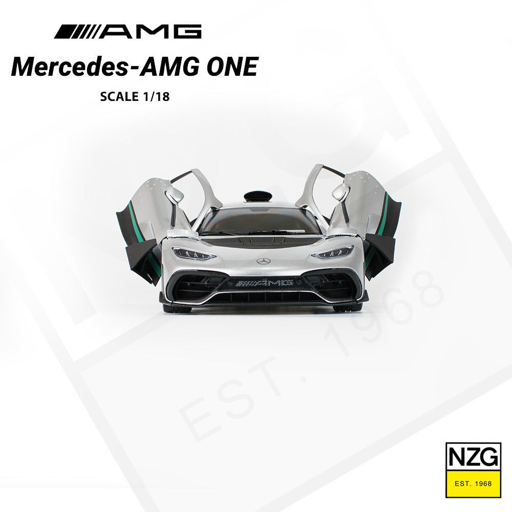 Modelo de coche Mercedes-AMG ONE NZG 1/18