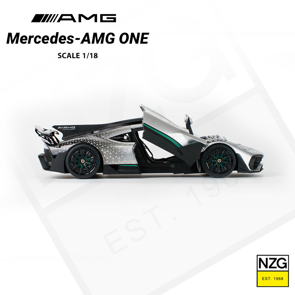 Modelo de coche Mercedes-AMG ONE NZG 1/18
