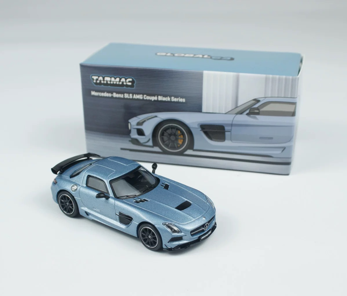 Modelo de coche fundido a presión Mercedes-Benz SLS TW 1/64