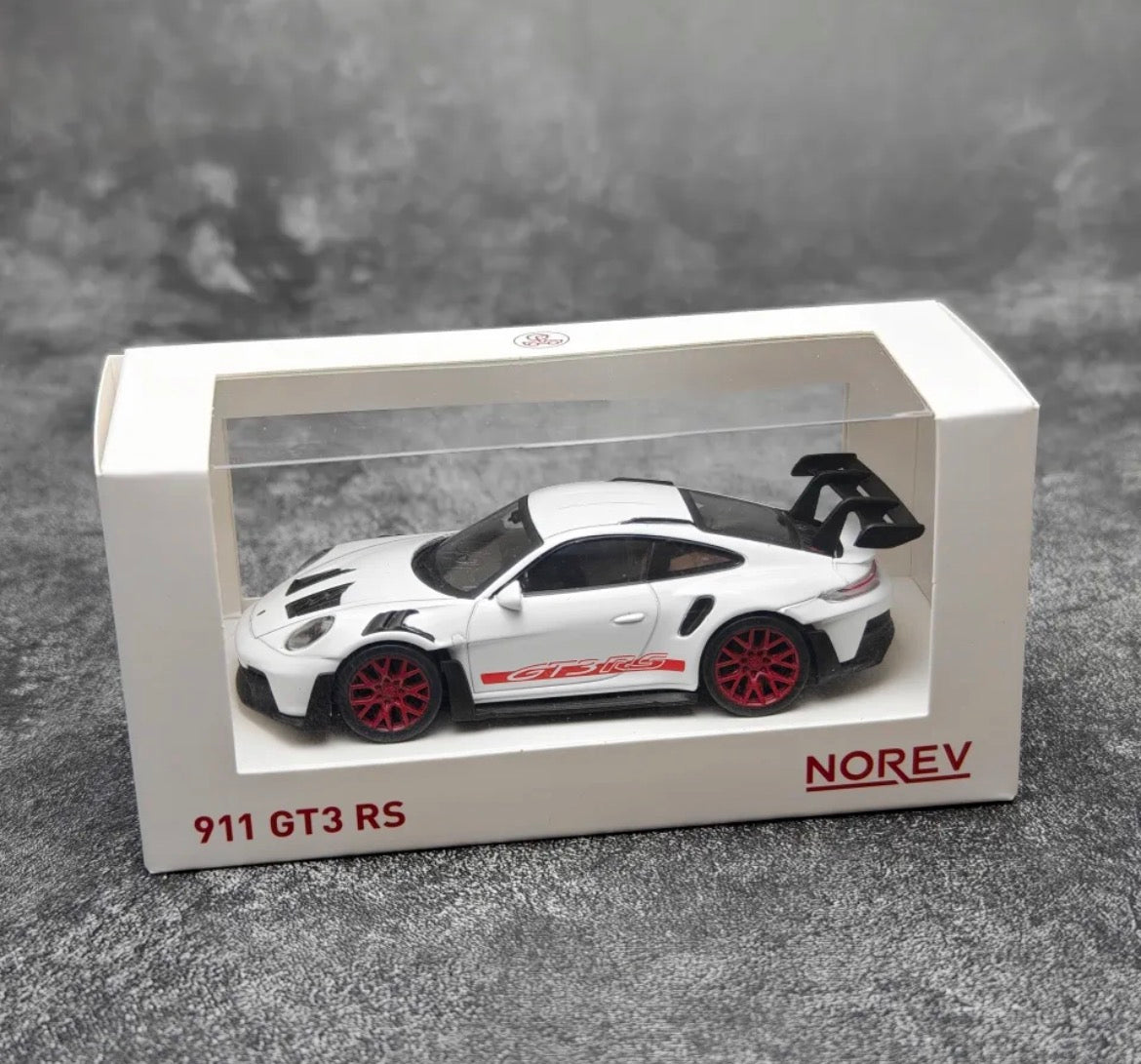 NOREV 1/43 Porsche 911 992 GT3 RS 2022 coche modelo fundido a presión