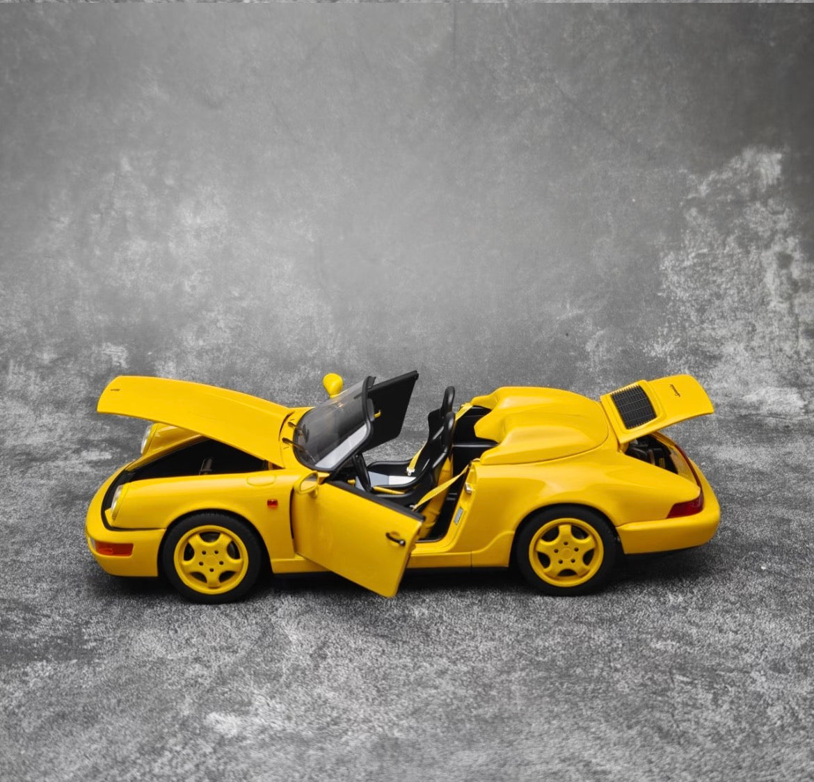Porsche 911 Speedster 1993, modelo de coche fundido a presión NOREV 1/18
