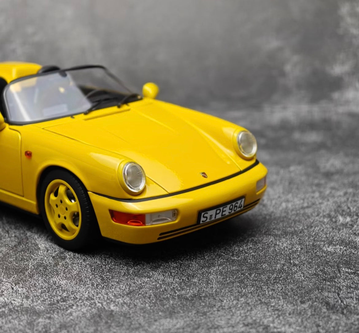 Porsche 911 Speedster 1993, modelo de coche fundido a presión NOREV 1/18