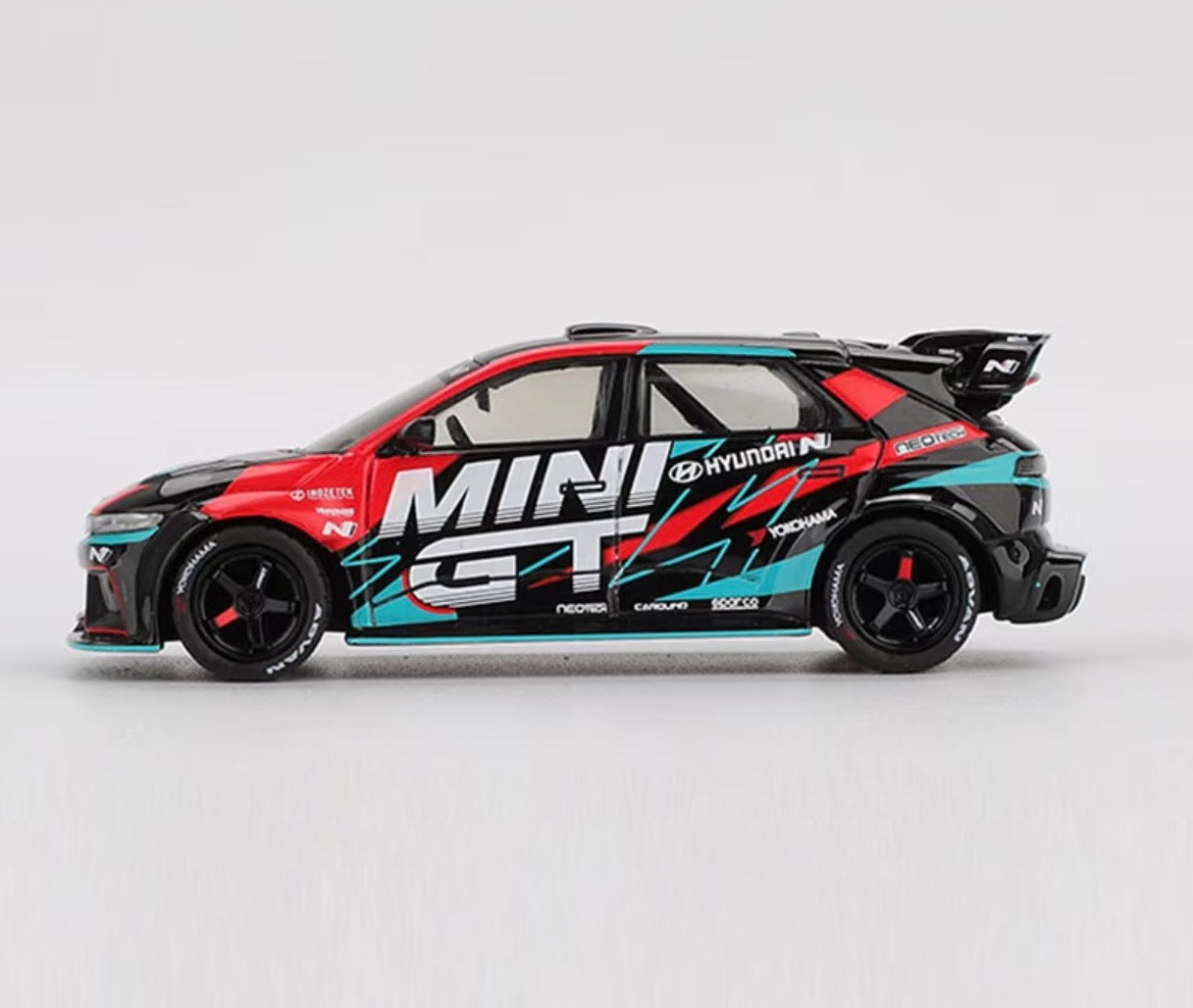(Précommande) MINIGT 1/64 #1098 Hyundai 5N Modèle de voiture moulé sous pression
