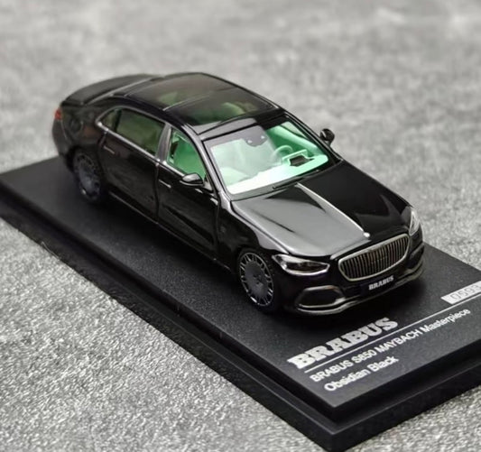 AlmostReal 1/64 Mercedes-Benz Maybach S850 2023 Diecast Model Car
