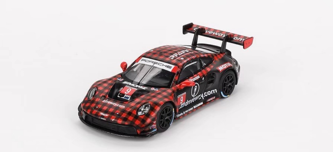 MINIGT 1/64 PORSCHE 911 GT3 R #9 2023 IMSA SEBRING 12 HOURS GTD PRO WINNER #770