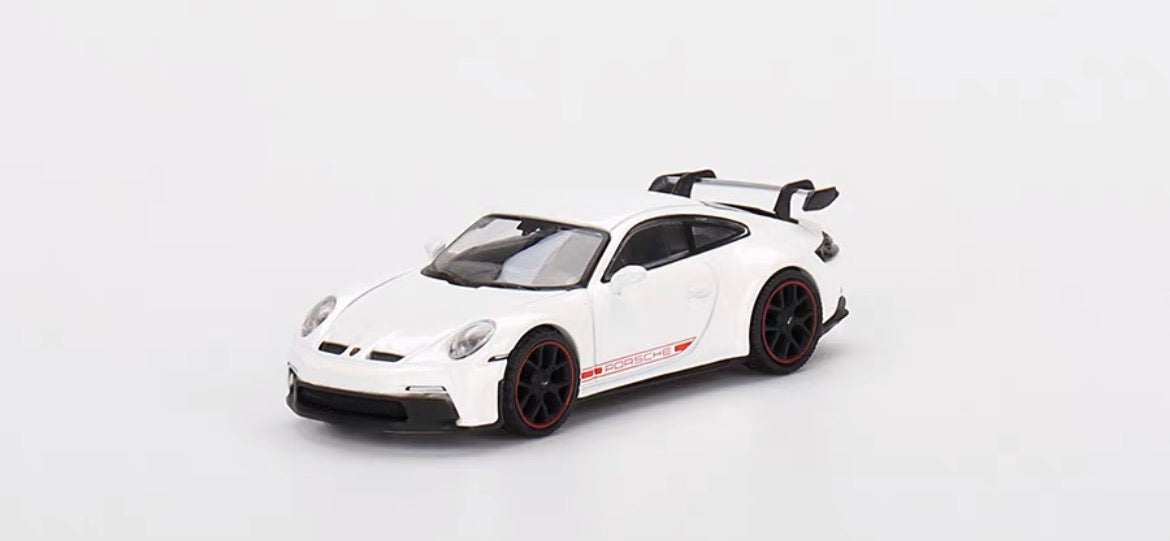 MINIGT 1/64 #478 Porsche 911 (992) GT3 White MGT00478