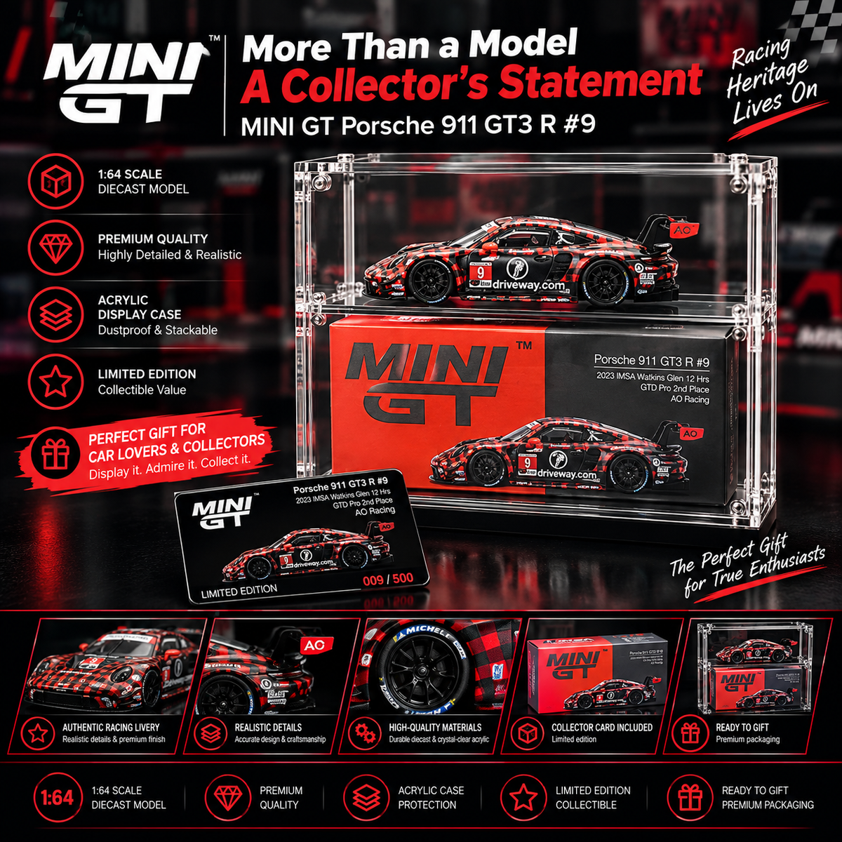 MINIGT 1/64 #1133 Lamborghini SVJ Modèle réduit de voiture moulé sous pression