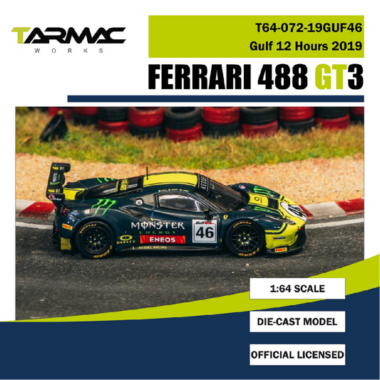TW 1/64 Ferrari 488GT3 Diecast Model Car