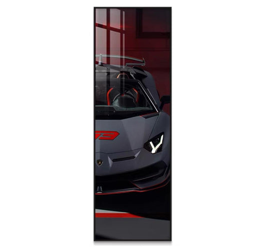 Lamborghini Aventador Crystal Porcelain Hanging Painting