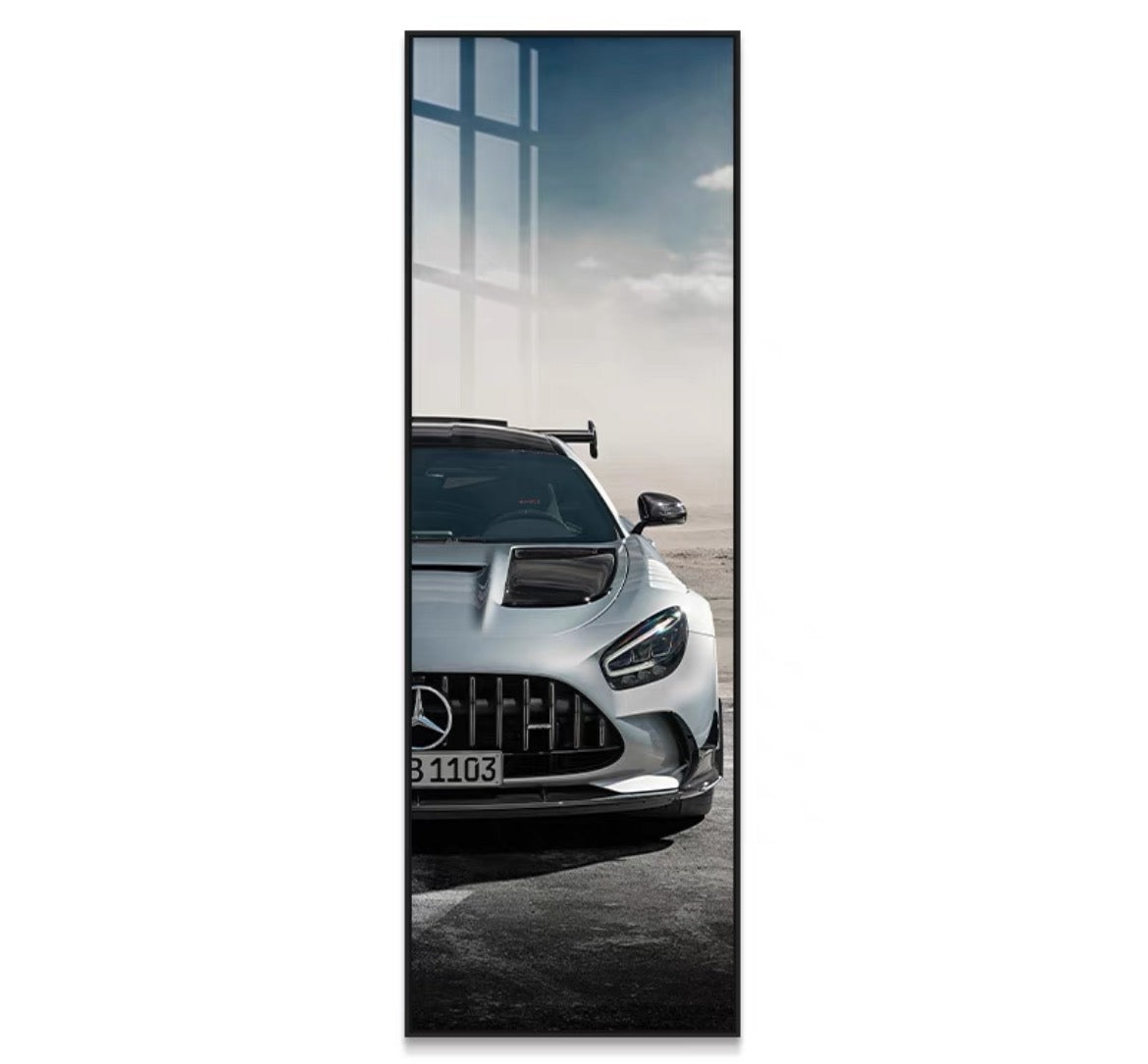 AMG GTS Crystal Porcelain Hanging Painting