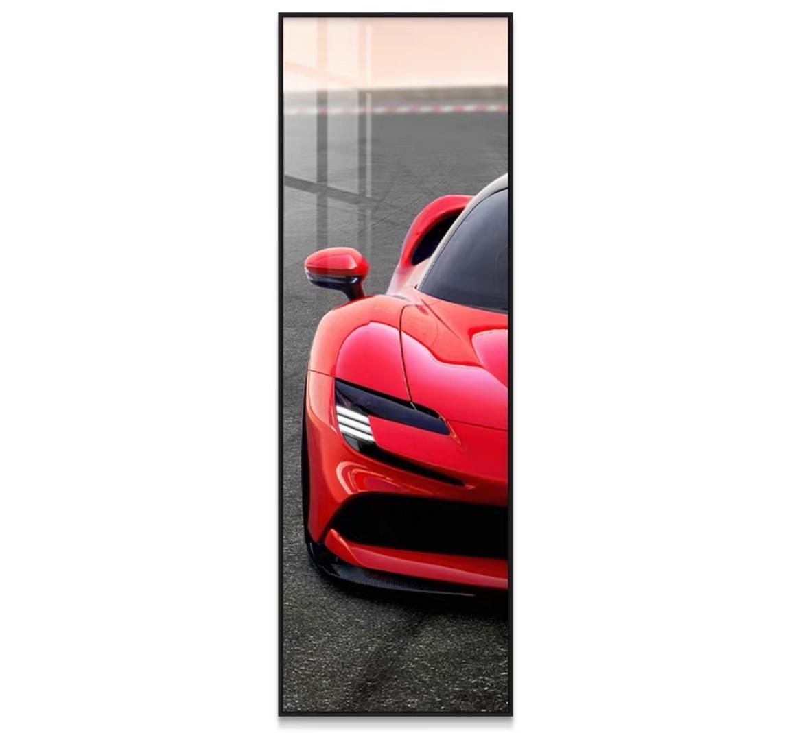 Ferrari Crystal Porcelain Hanging Painting
