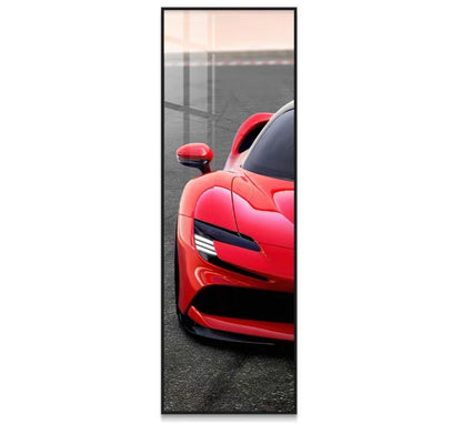 Ferrari Crystal Porcelain Hanging Painting