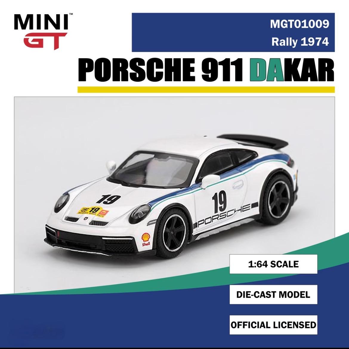 (Pre-Order) MINIGT 1/64 Porsche 911 Dakar Rally 1974 Diecast Model Car