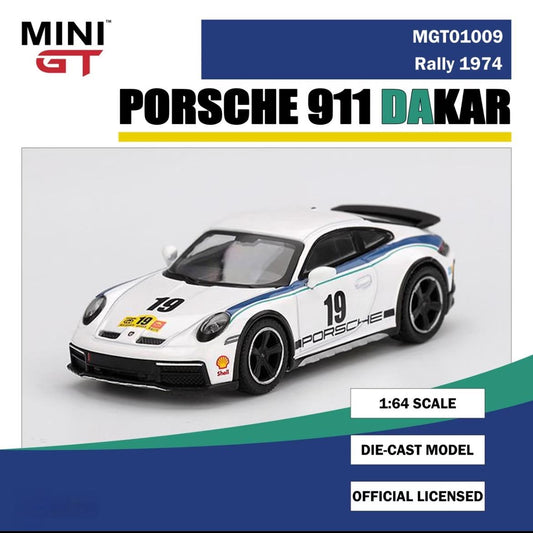 (Pre-Order) MINIGT 1/64 Porsche 911 Dakar Rally 1974 Diecast Model Car