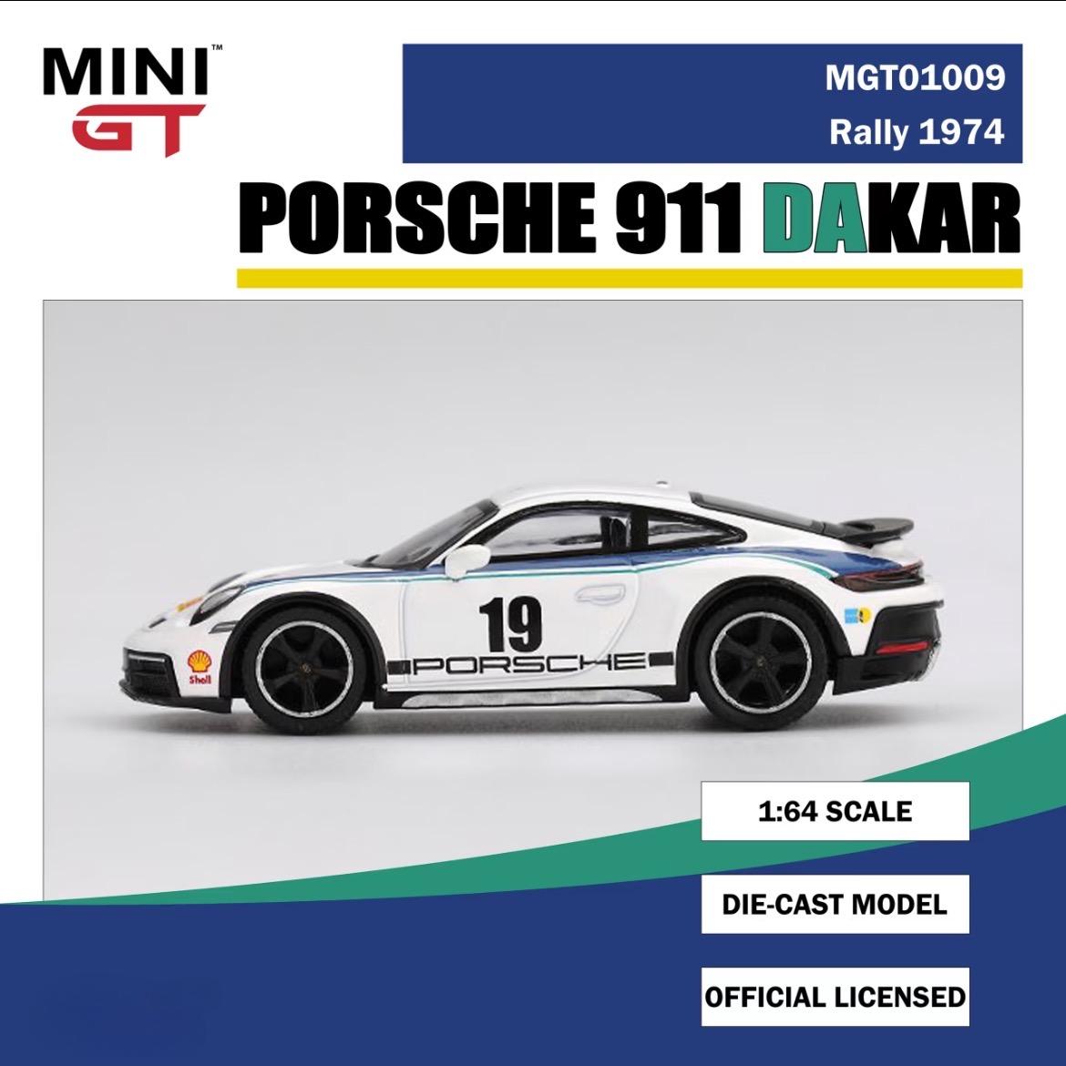 (Pre-Order) MINIGT 1/64 Porsche 911 Dakar Rally 1974 Diecast Model Car