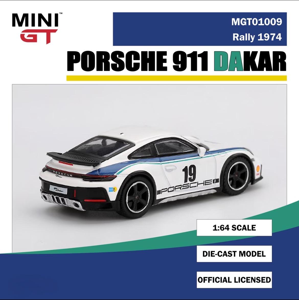 (Pre-Order) MINIGT 1/64 Porsche 911 Dakar Rally 1974 Diecast Model Car