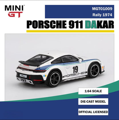 (Pre-Order) MINIGT 1/64 Porsche 911 Dakar Rally 1974 Diecast Model Car