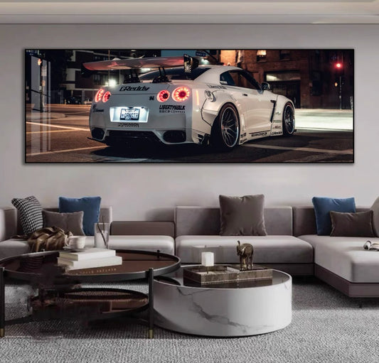 GTR Crystal Porcelain Hanging Painting