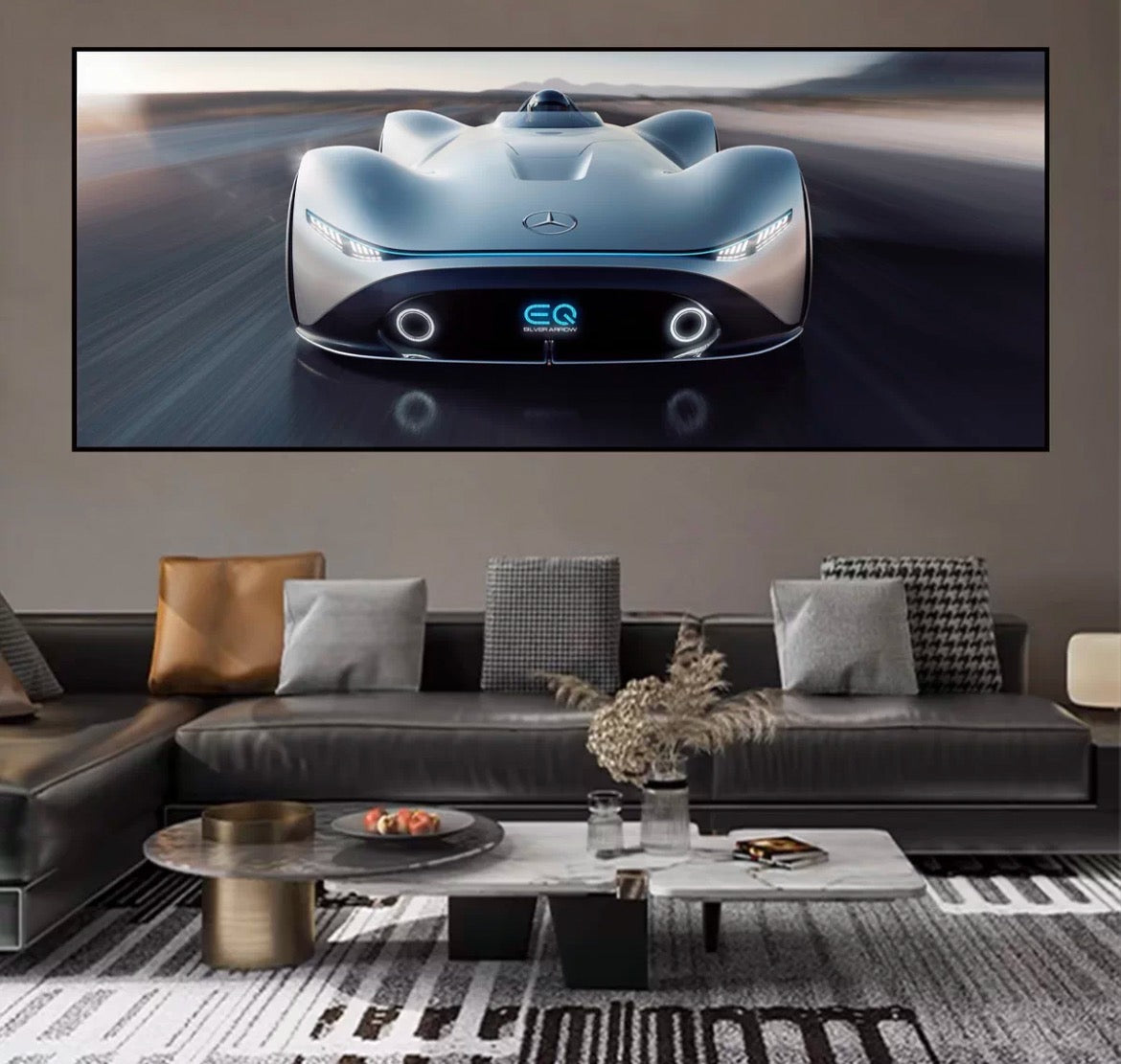 AMG EQ Crystal Porcelain Hanging Painting