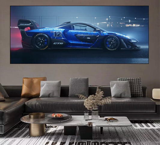 McLaren GTR Crystal Porcelain Hanging Painting