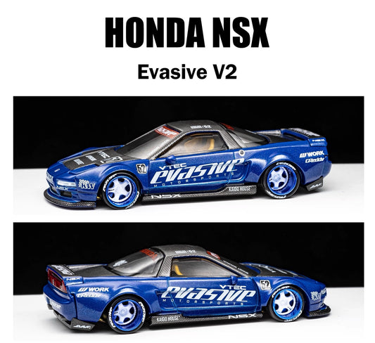 KAIDO HOUSE x MINIGT 1/64 Honda NSX Evasive V2 Diecast Model Car