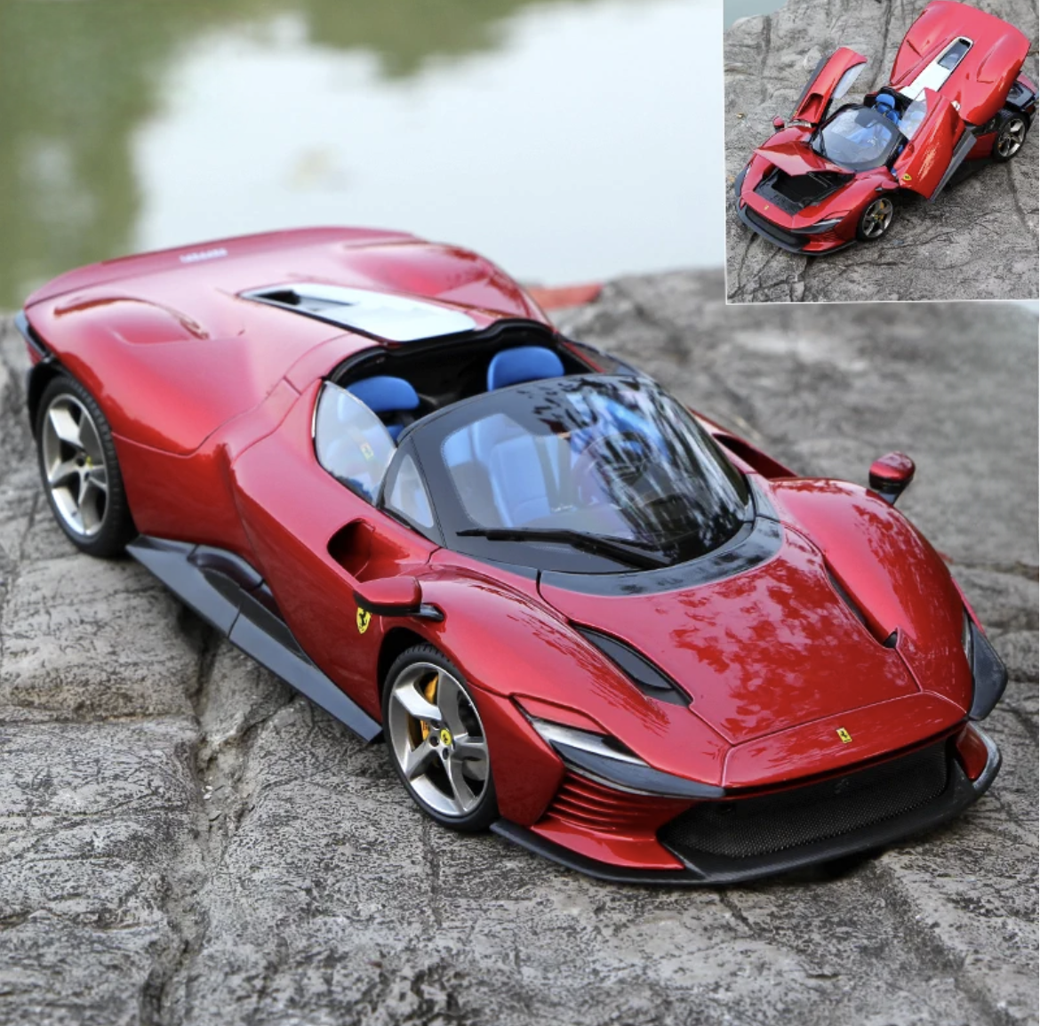Bburago 1/18 Ferrari SP3 Daytona Diecast Model Car