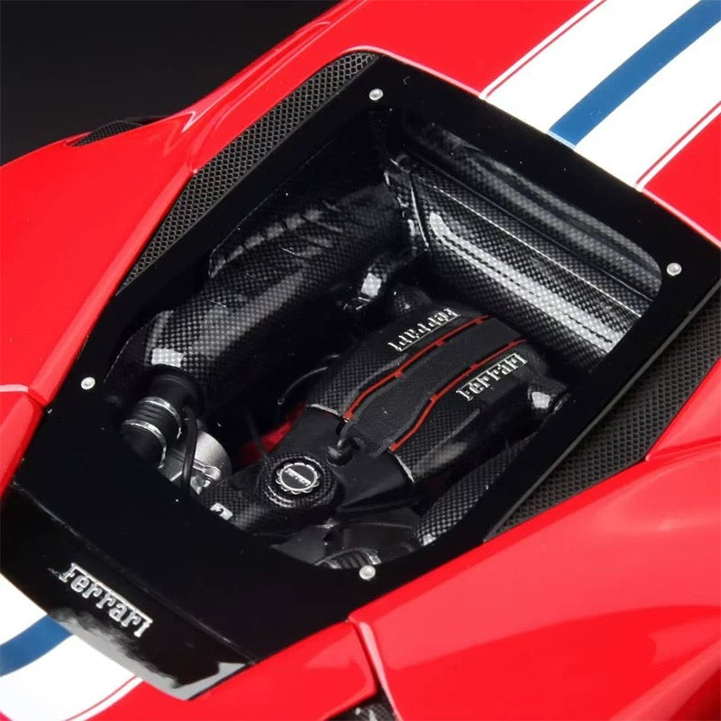 Ferrari 488pista BBR 1/18 Modelo de coche con base de carbono