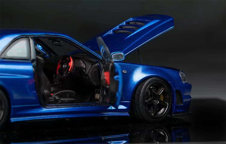 Nissan GT-R R34 Z TUNE a escala 1/43 de PGM