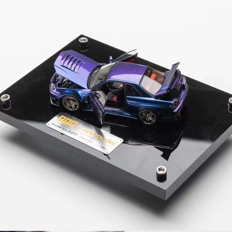 Nissan GT-R R34 Z TUNE a escala 1/43 de PGM