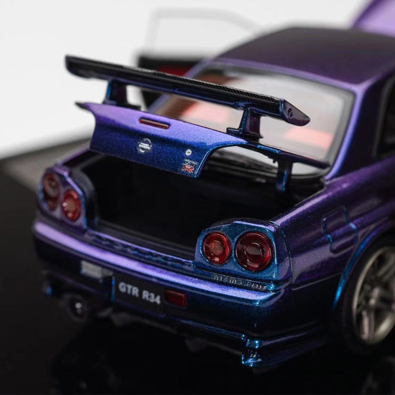 Nissan GT-R R34 Z TUNE a escala 1/43 de PGM