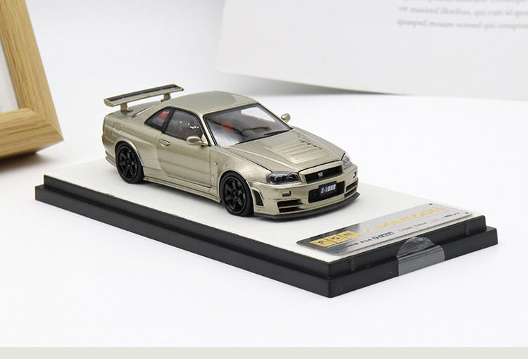 Nissan GT-R R34 Z TUNE a escala 1/43 de PGM
