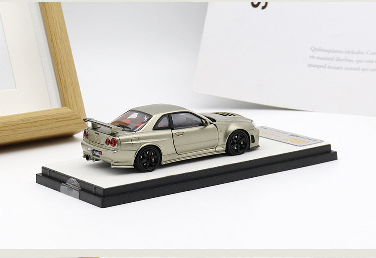 Nissan GT-R R34 Z TUNE a escala 1/43 de PGM