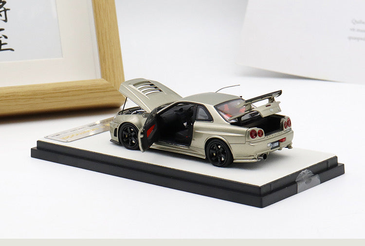 Nissan GT-R R34 Z TUNE a escala 1/43 de PGM