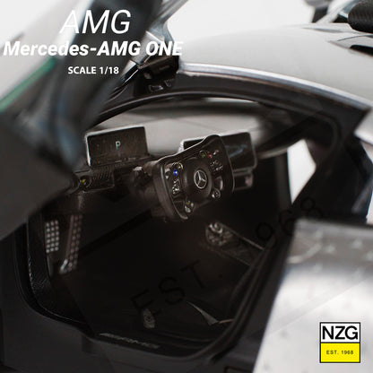 Modelo de coche Mercedes-AMG ONE NZG 1/18