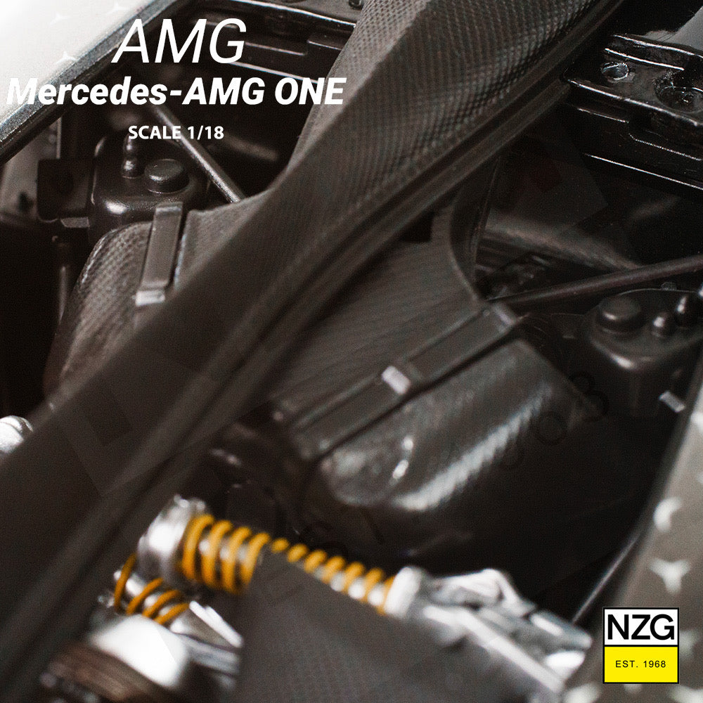 Modelo de coche Mercedes-AMG ONE NZG 1/18