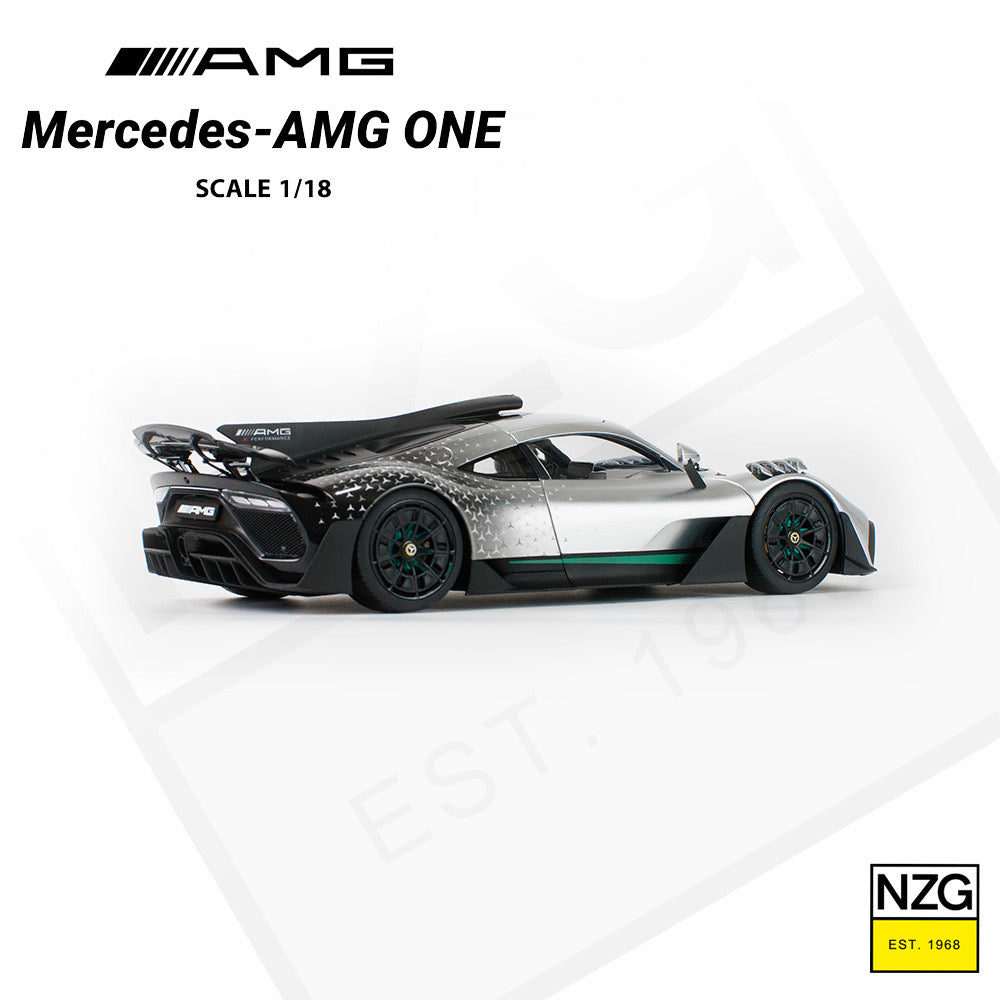 Modelo de coche Mercedes-AMG ONE NZG 1/18